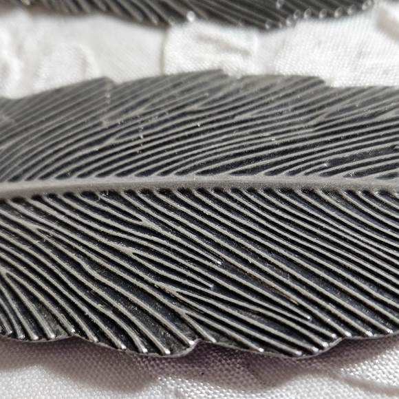 XL Lightweight Feather Dangle Earrings - Picture 5 of 7